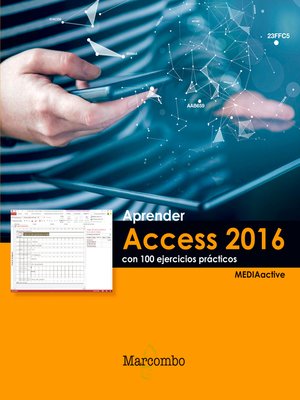 cover image of Aprender Access 2016 con 100 ejercicios prácticos